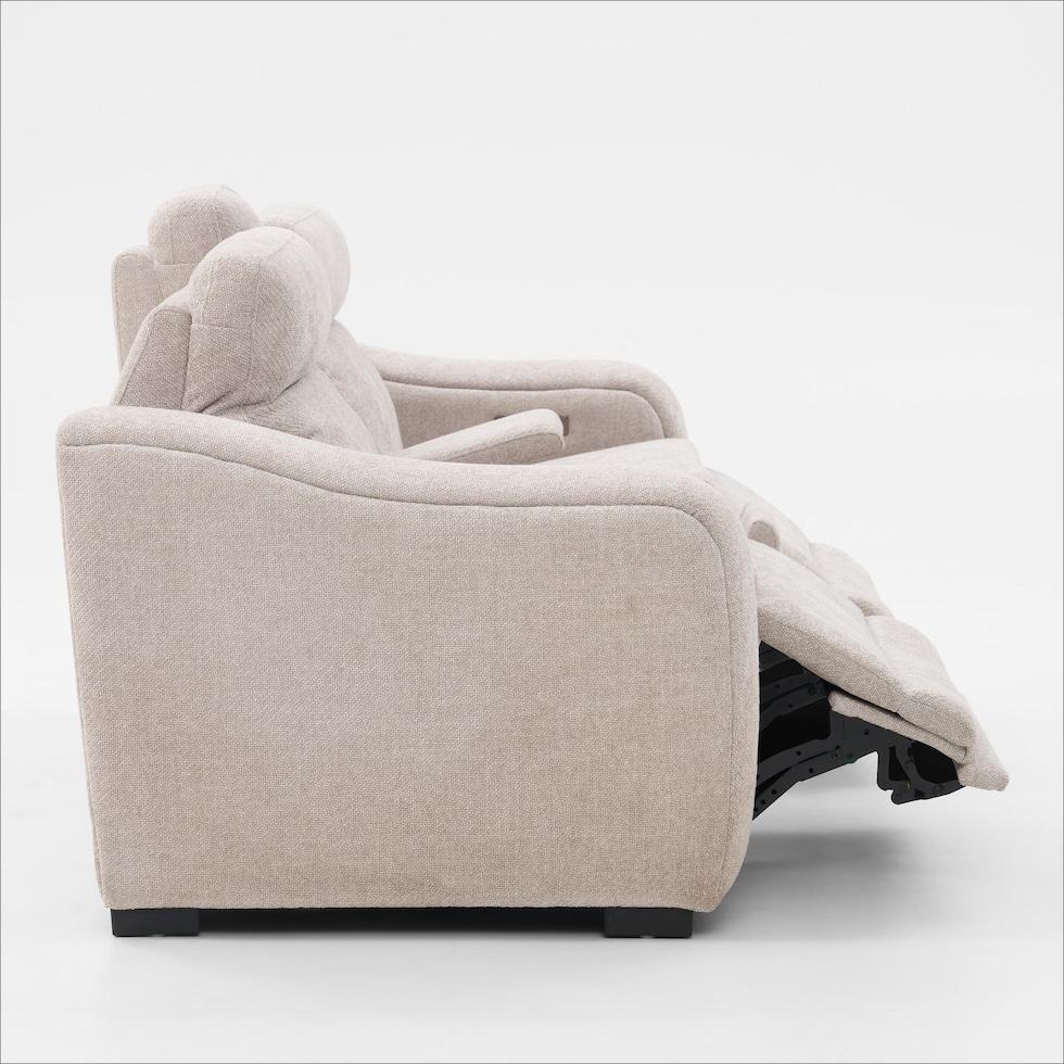 majestic neutral loveseat   