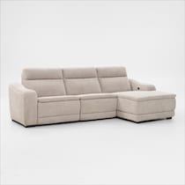 majestic neutral sectional   