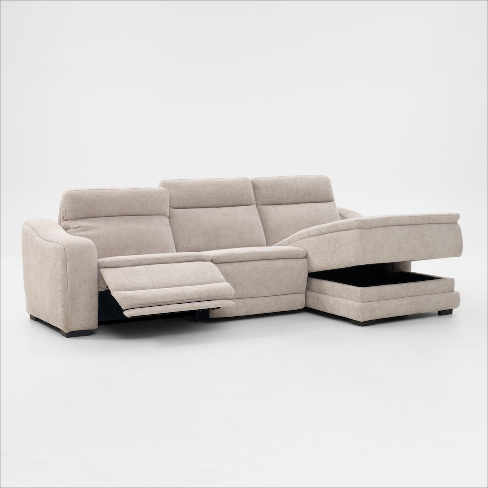 majestic neutral sectional   