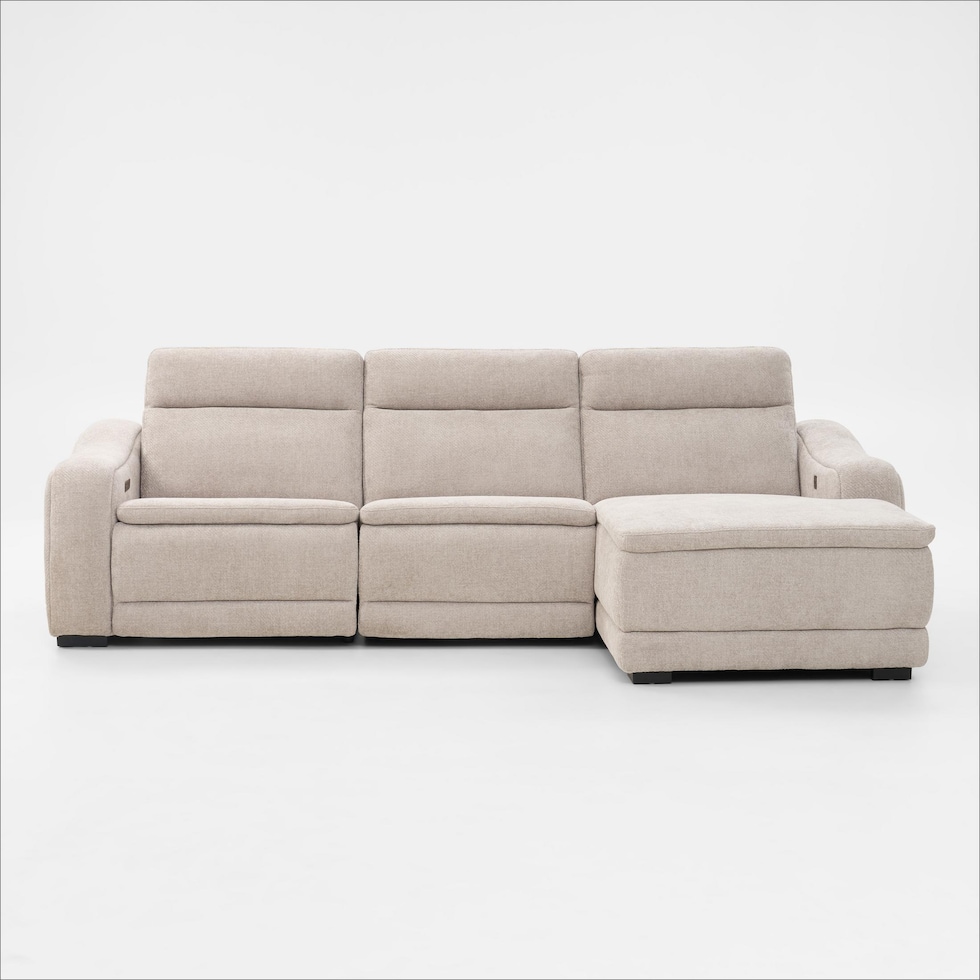 majestic neutral sectional   