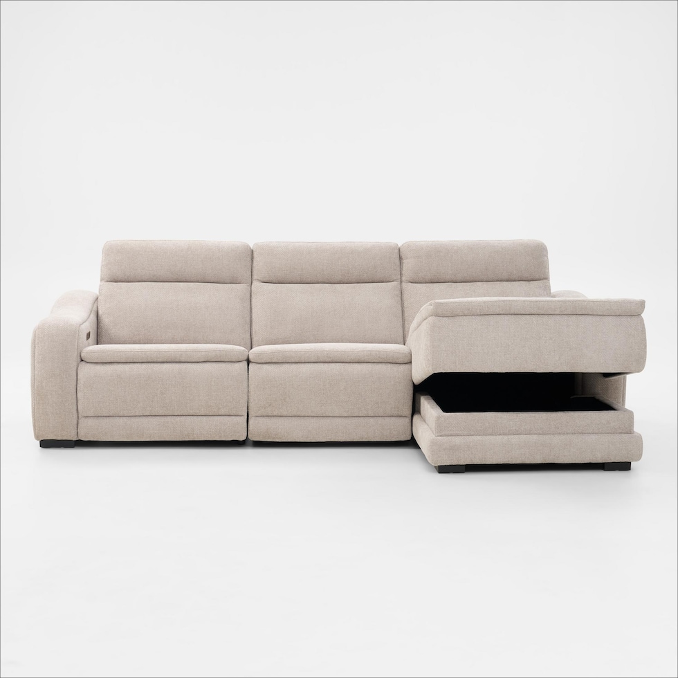 majestic neutral sectional   