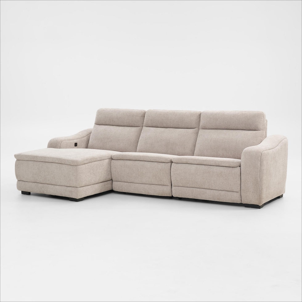 majestic neutral sectional   