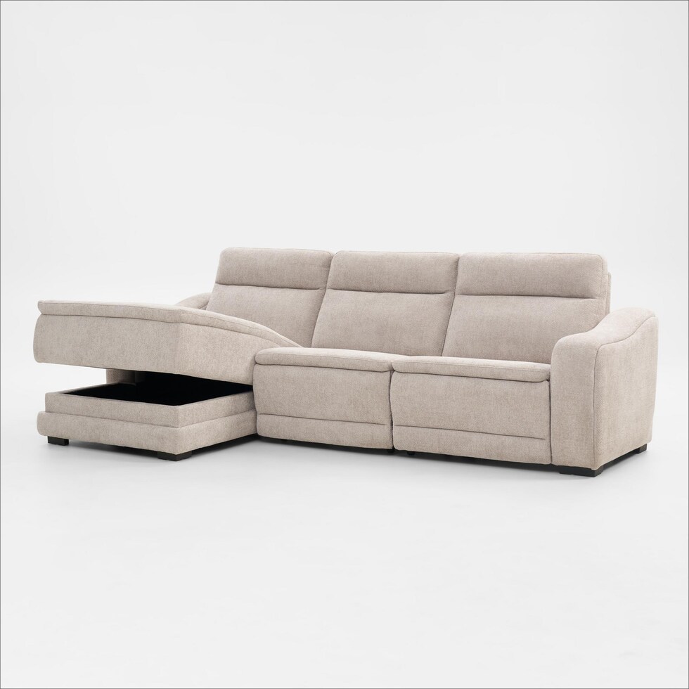 majestic neutral sectional   