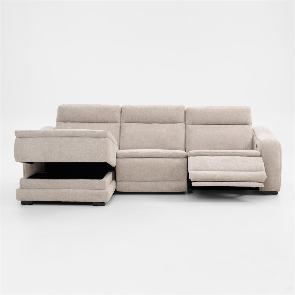 majestic neutral sectional   