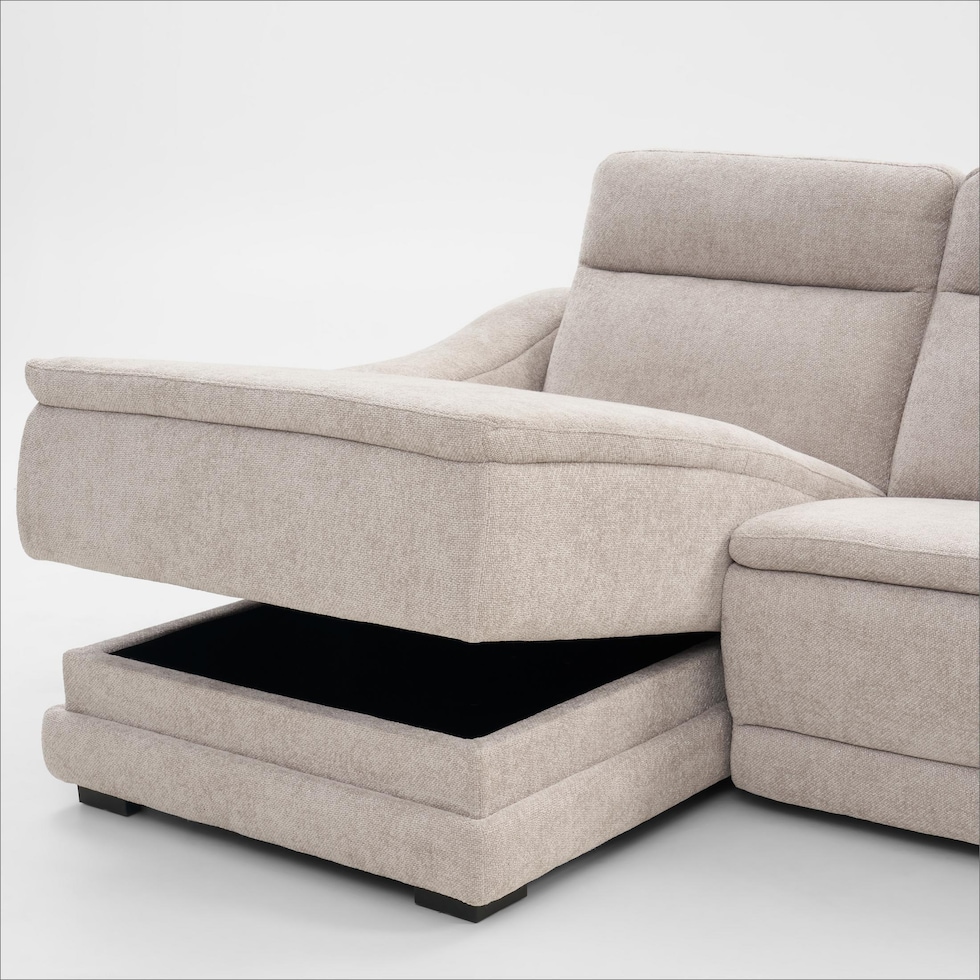 majestic neutral sectional   
