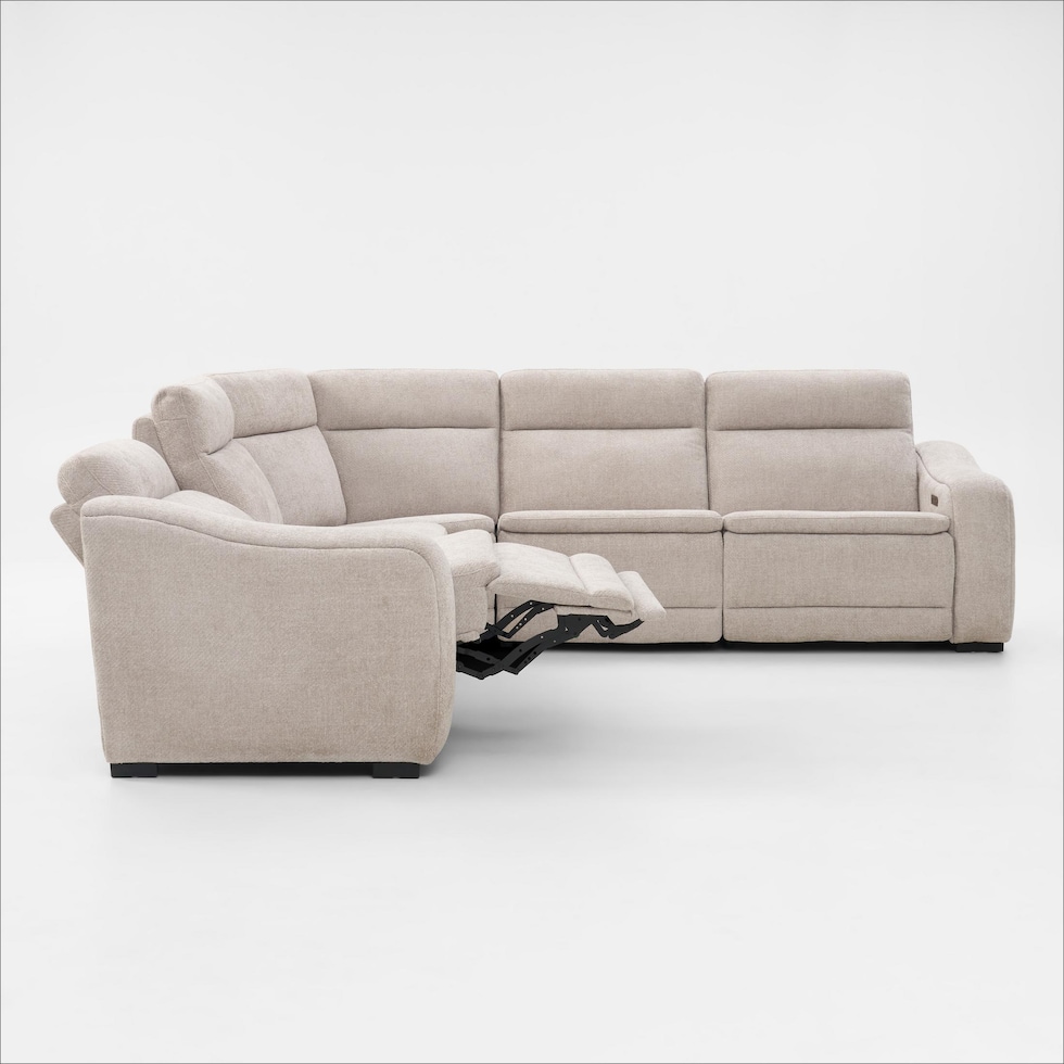 majestic neutral sectional   