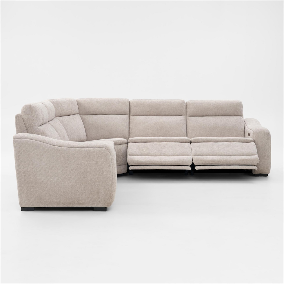 majestic neutral sectional   