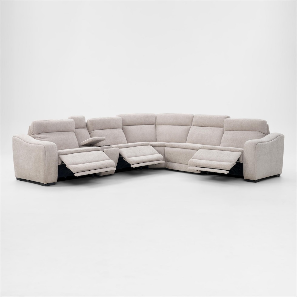 majestic neutral sectional   