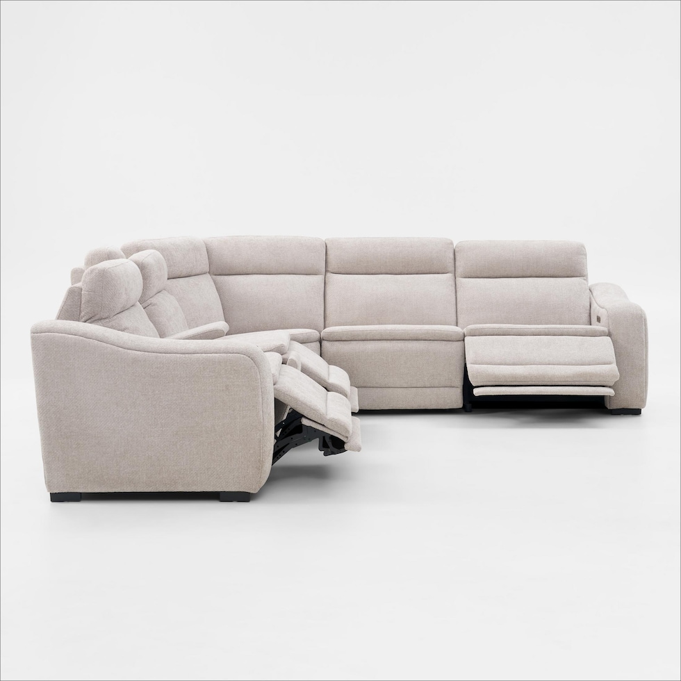majestic neutral sectional   