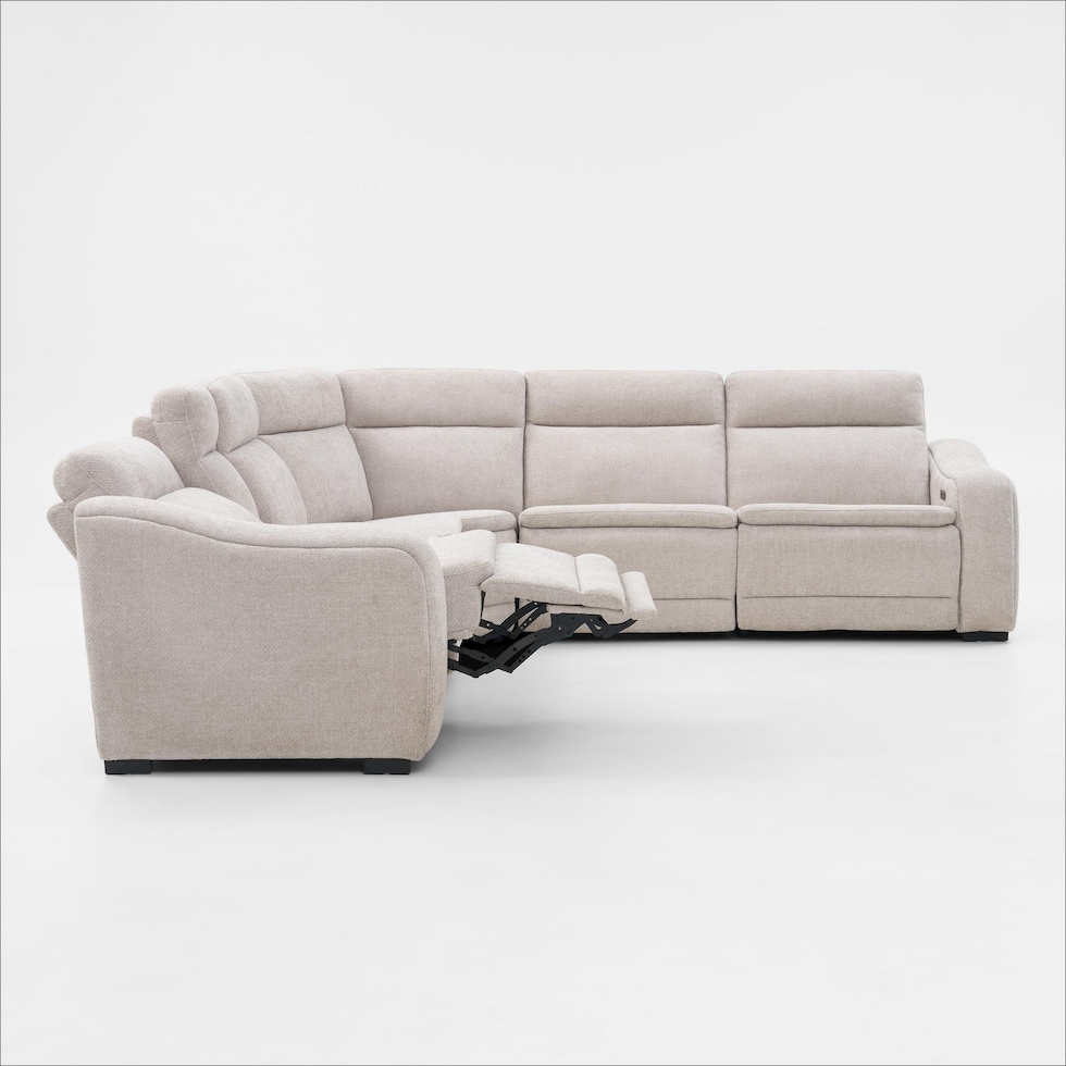 majestic neutral sectional   