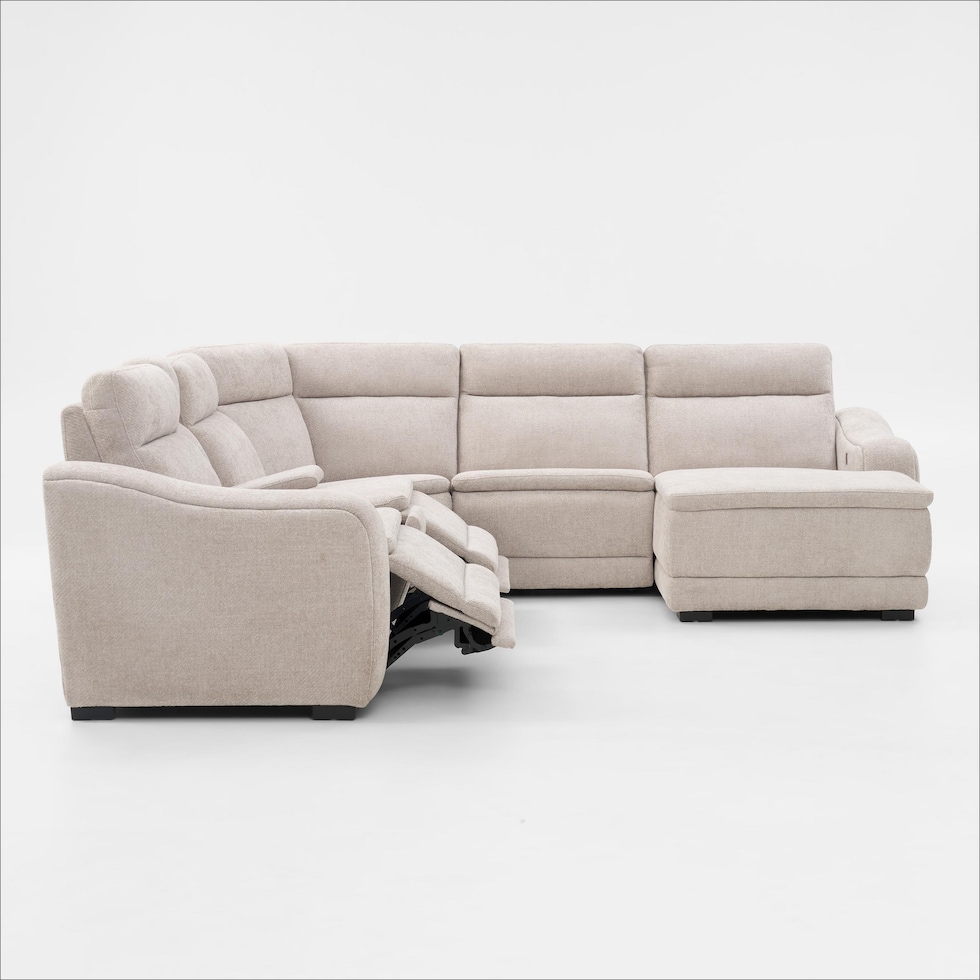 majestic neutral sectional   