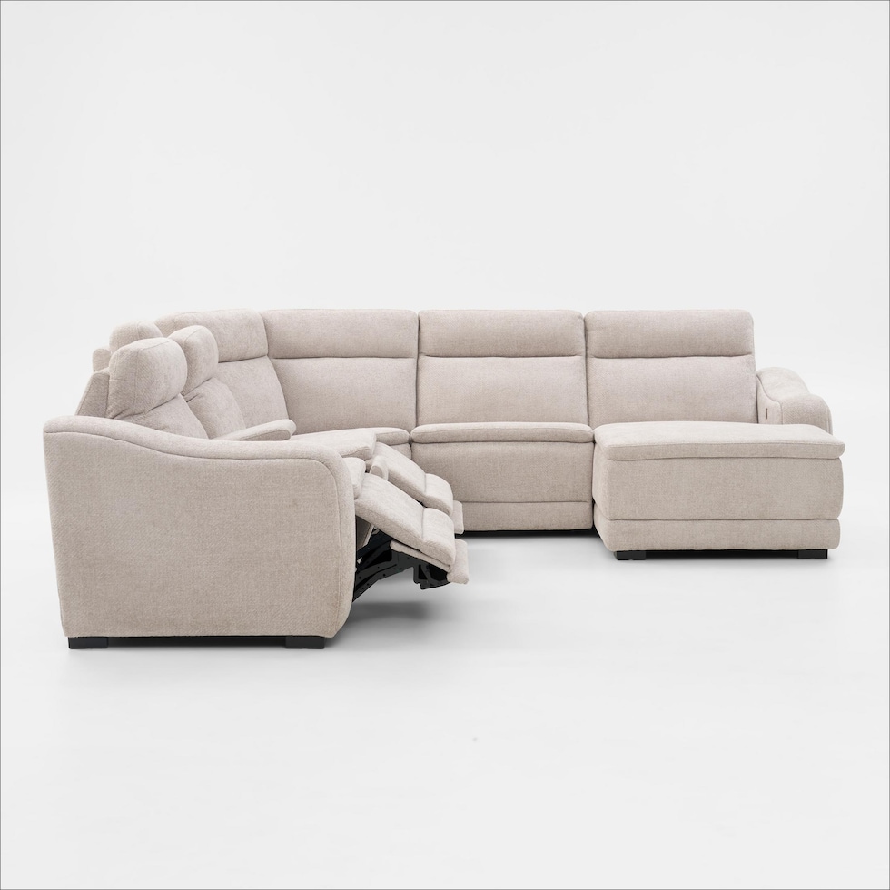 majestic neutral sectional   