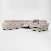 majestic neutral sectional   