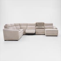 majestic neutral sectional   