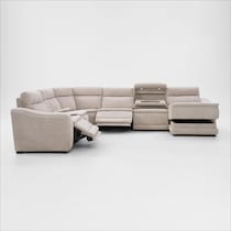 majestic neutral sectional   