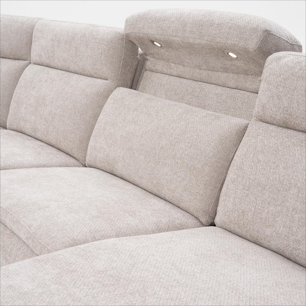 majestic neutral sectional   