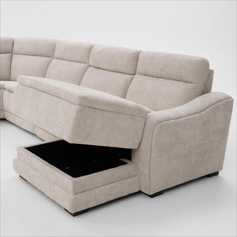 majestic neutral sectional   