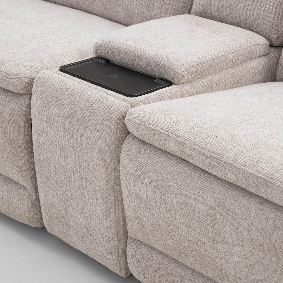 majestic neutral sectional   