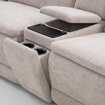 majestic neutral sectional   
