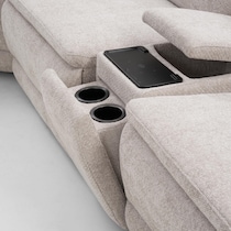 majestic neutral sectional   