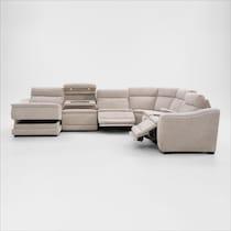 majestic neutral sectional   