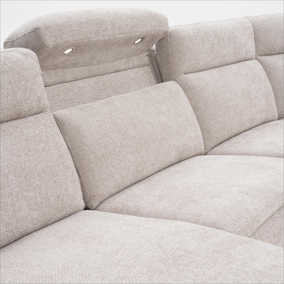 majestic neutral sectional   