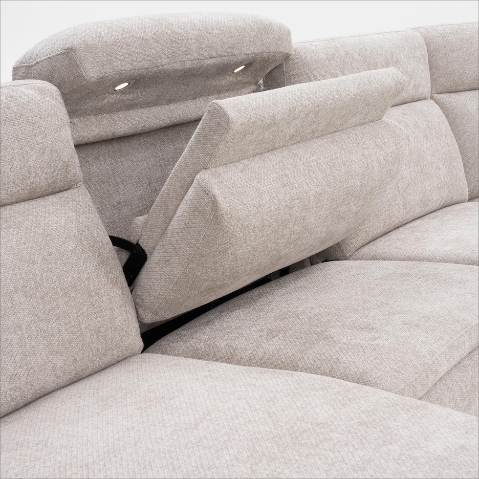 majestic neutral sectional   