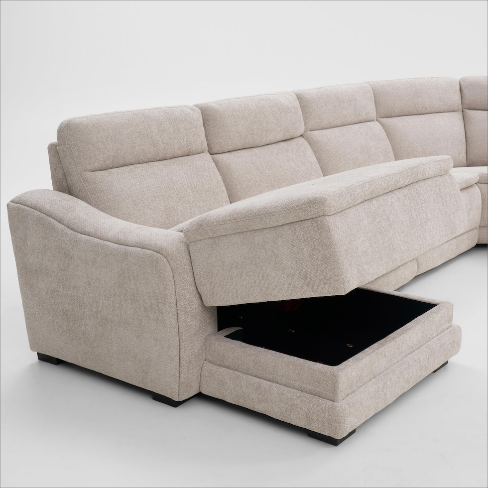 majestic neutral sectional   