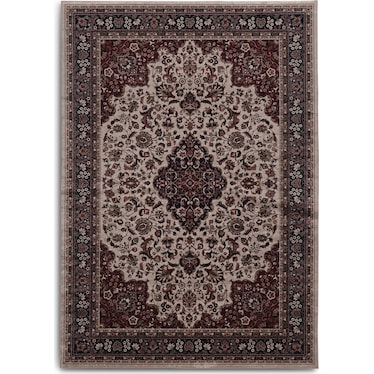 Makalu 5 X 7 Area Rug - Cream/Rust