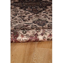 makalu cream rust area rug  x    