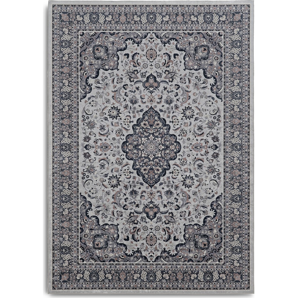 makalu gray area rug  x    