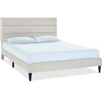 makayla gray queen bed   