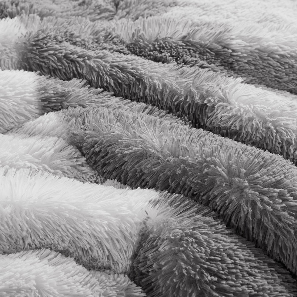 makenna gray full queen bedding set   