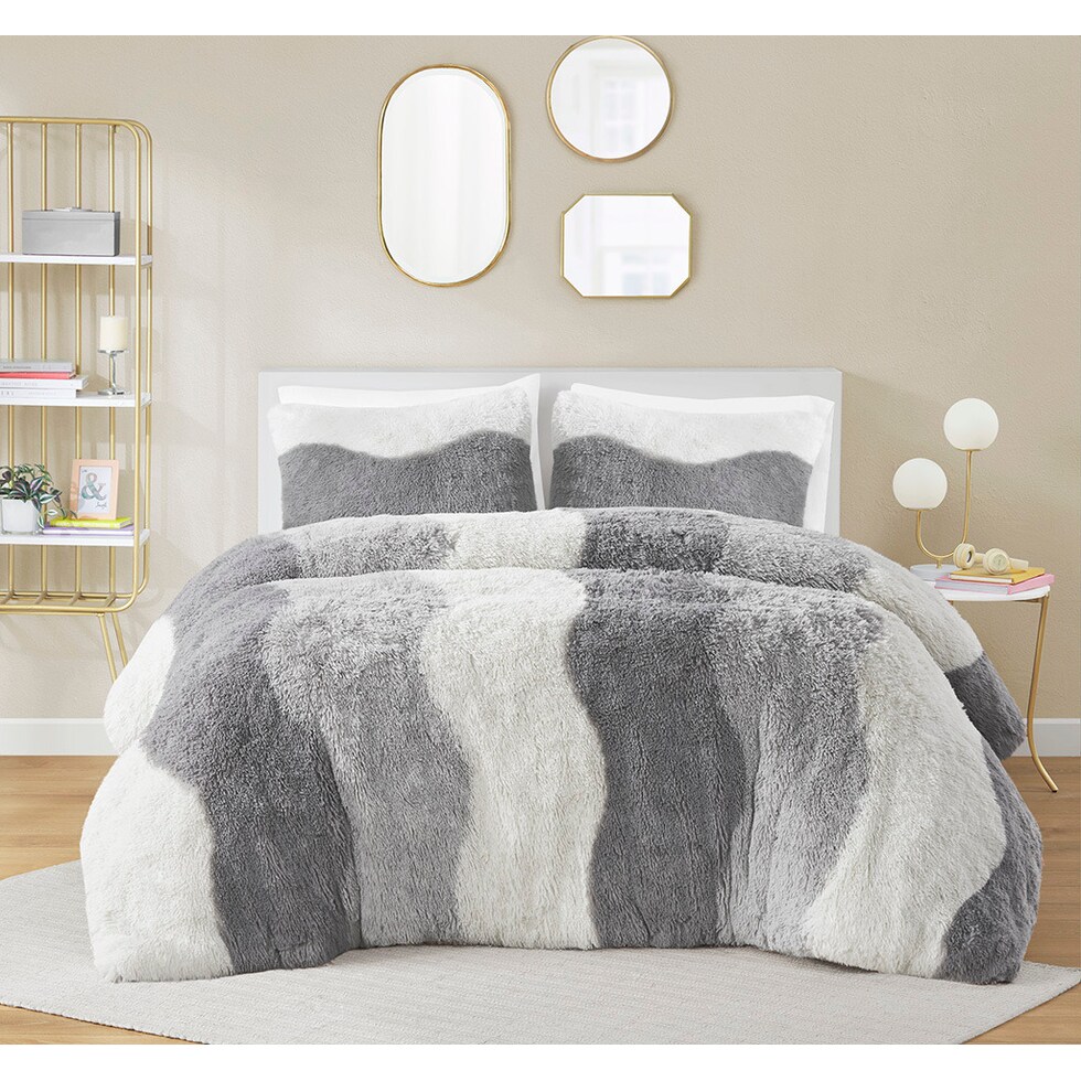 makenna gray twin twin xl bedding set   