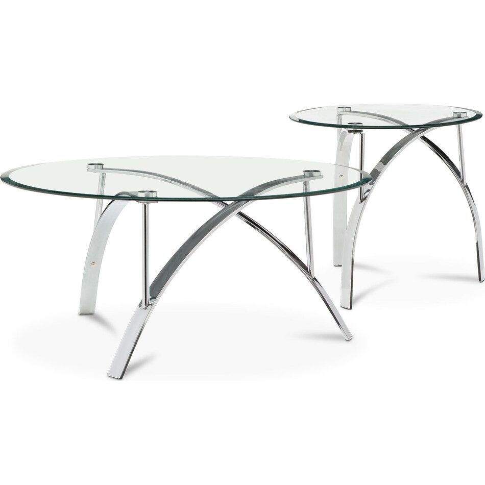 mako silver  pc table set   
