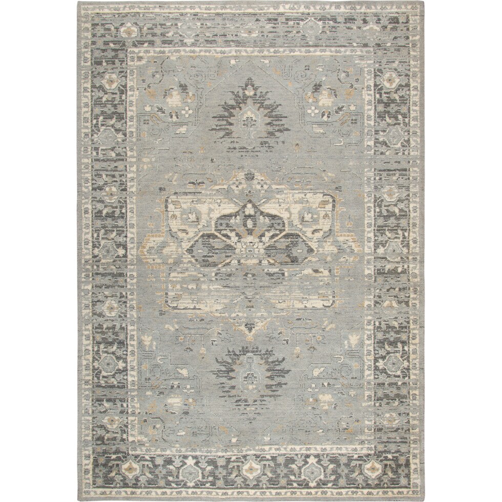malachi gray area rug  x    