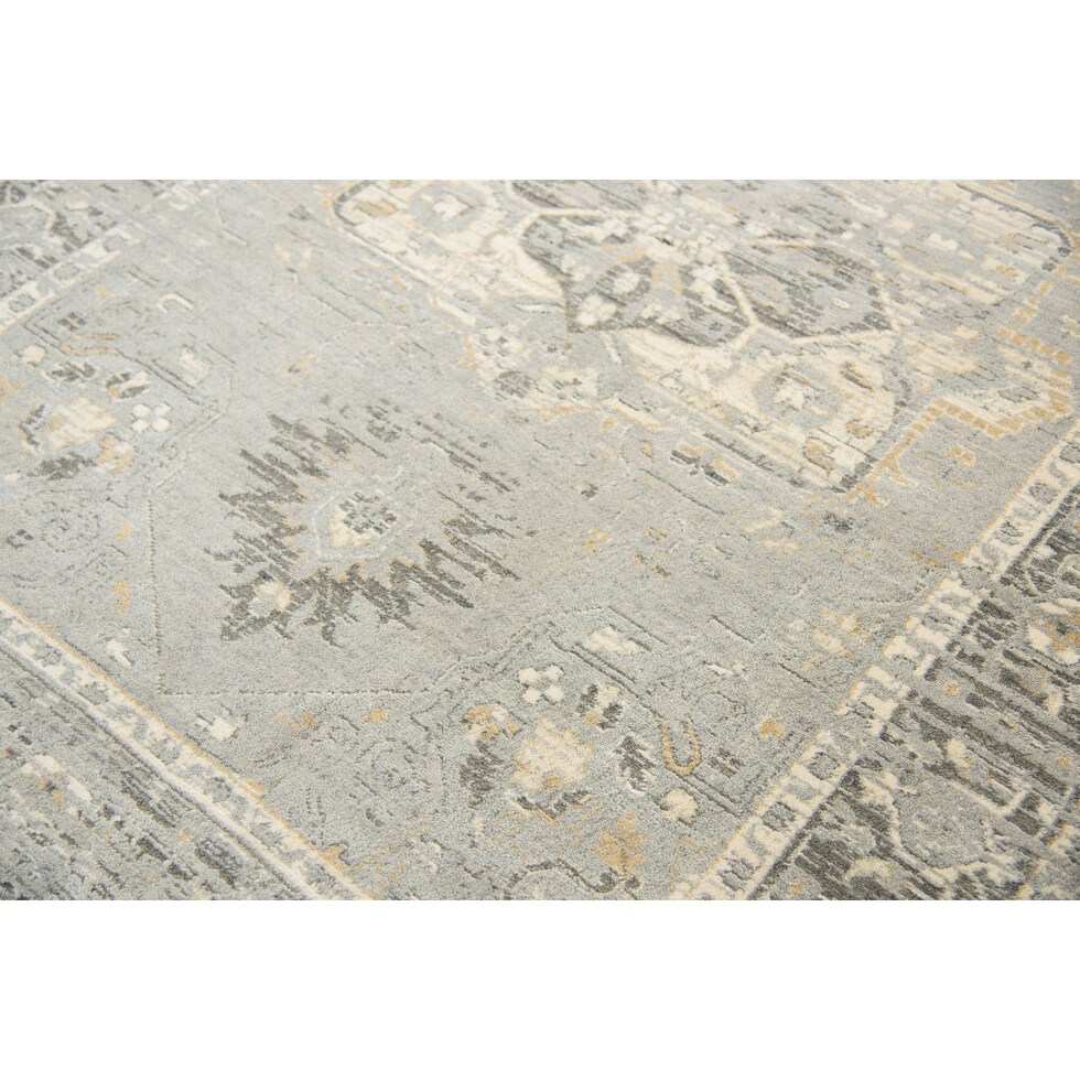 malachi gray area rug  x    