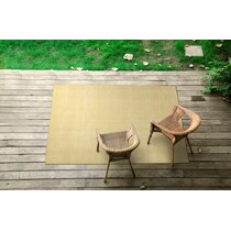 malaga gold outdoor area rug   