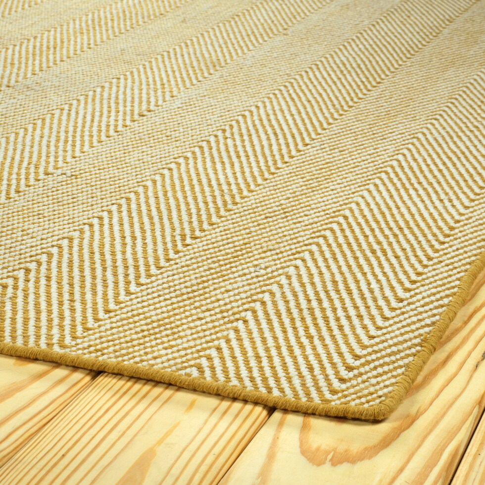 malaga gold outdoor area rug   