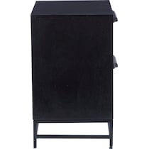 malcolm black nightstand   