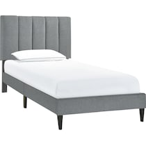 malia gray full bed   