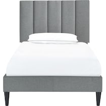 malia gray full bed   