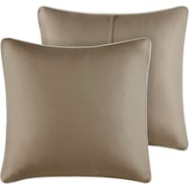 malia light brown california king bedding set   