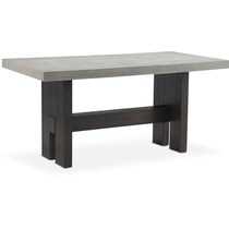 malibu rectangle ch dining umber umber dining table   