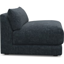 malibu blue armless chair   