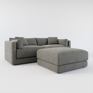 Malibu 2-Piece Sofa and Ottoman