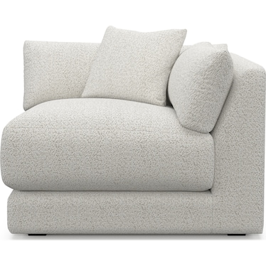 Malibu Corner Chair - River Rock Ivory