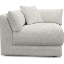 malibu gray corner chair   