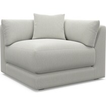 malibu gray corner chair   