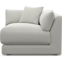 malibu gray corner chair   